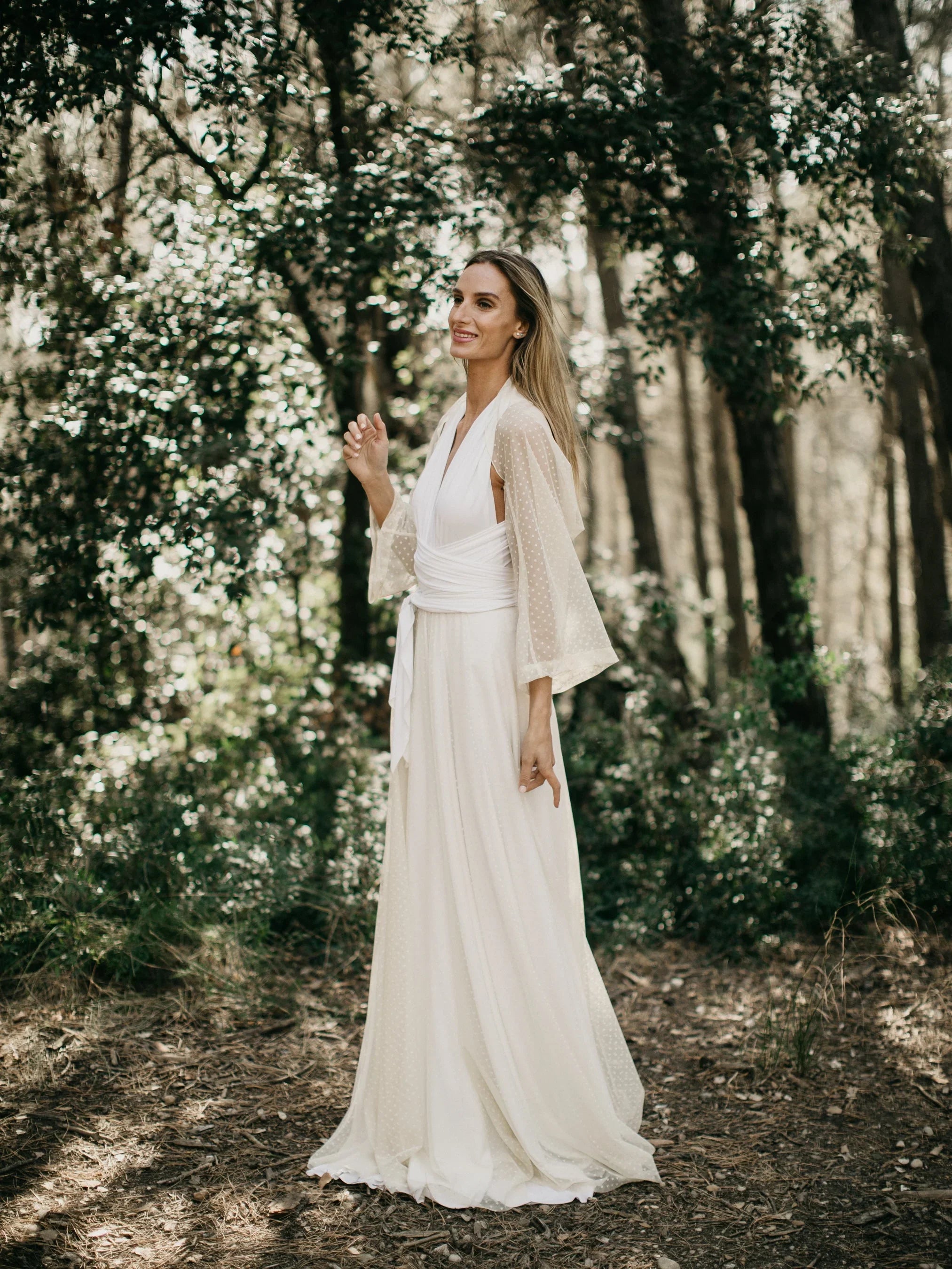 Sobrefalda Plumetti Ivory - Colección Multidress España