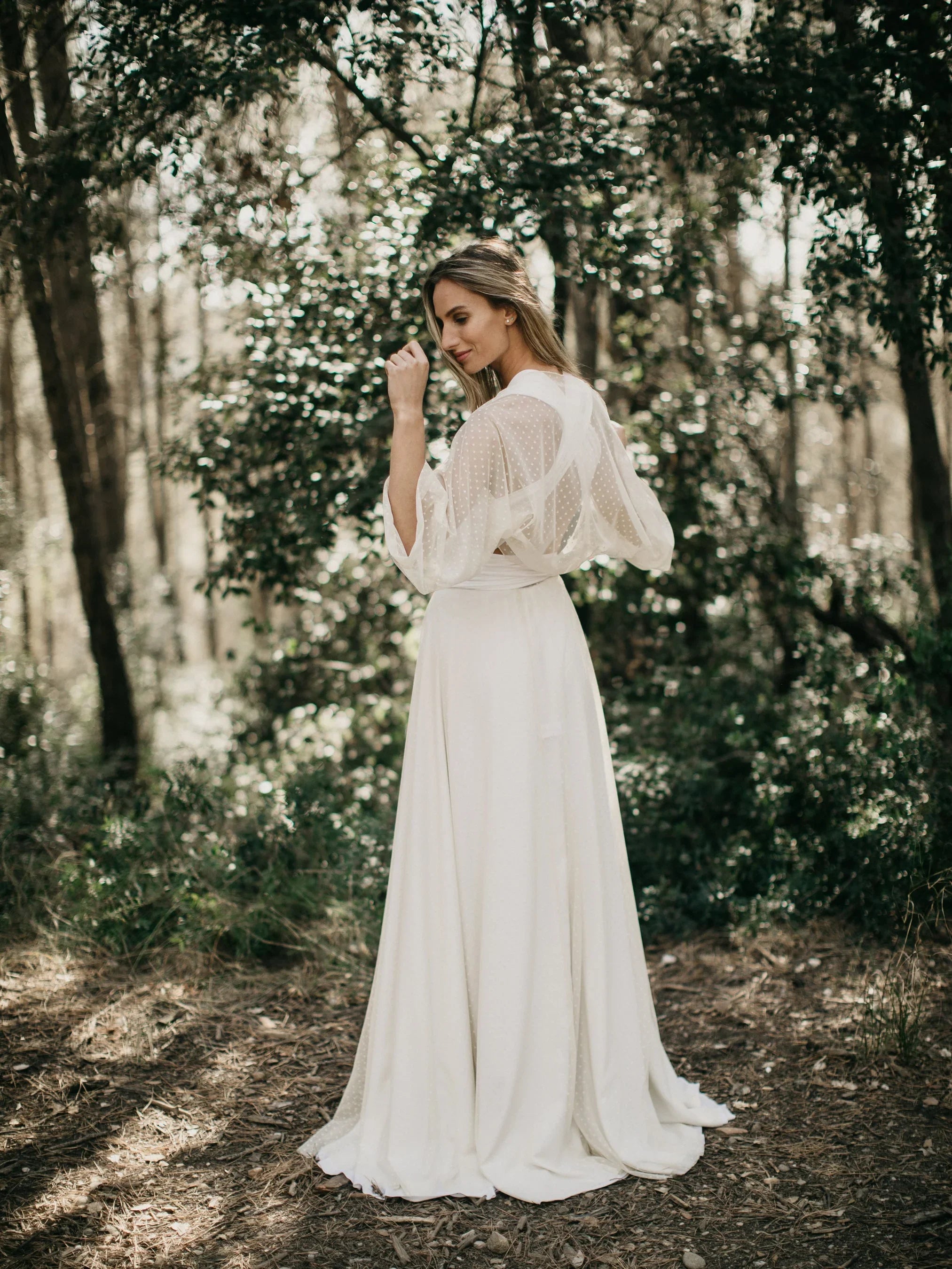 Sobrefalda Plumetti Ivory - Colección Multidress España